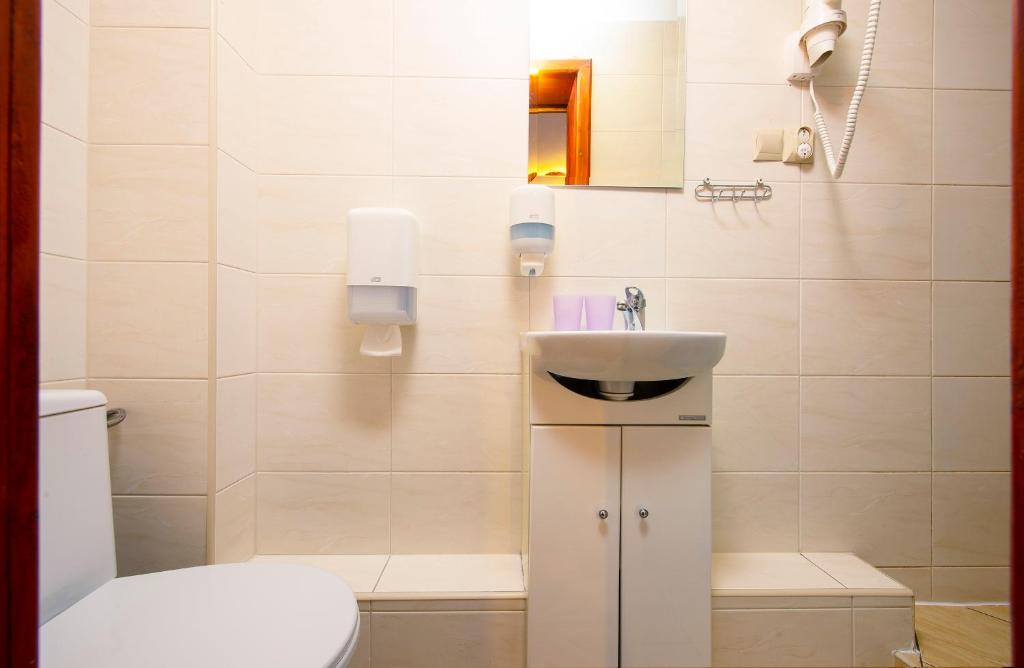 A bathroom at Wellness Vila Astra