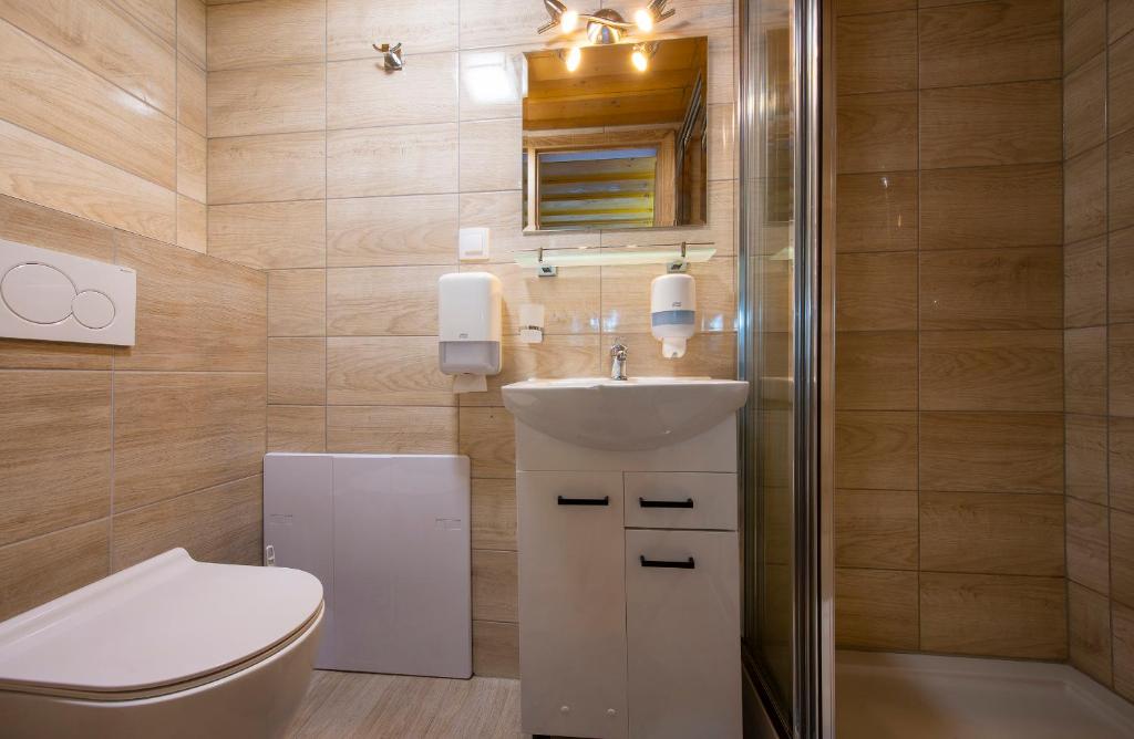 A bathroom at Wellness Vila Astra