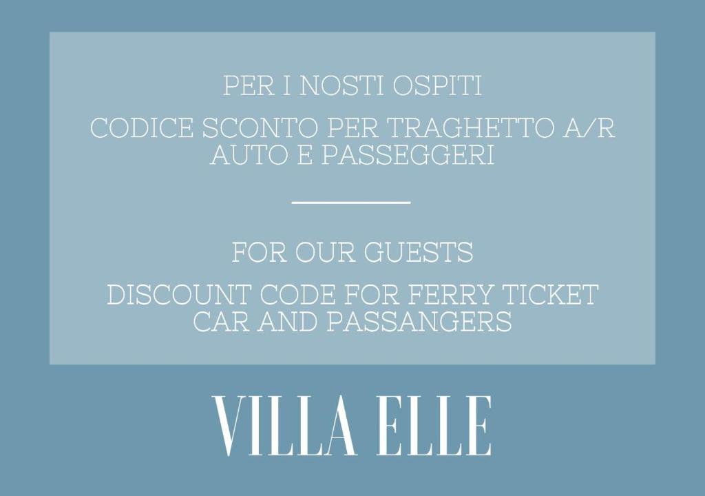 Fotografie z fotogalerie ubytování Villa Elle Exclusive Isola d'Elba v destinaci Capoliveri