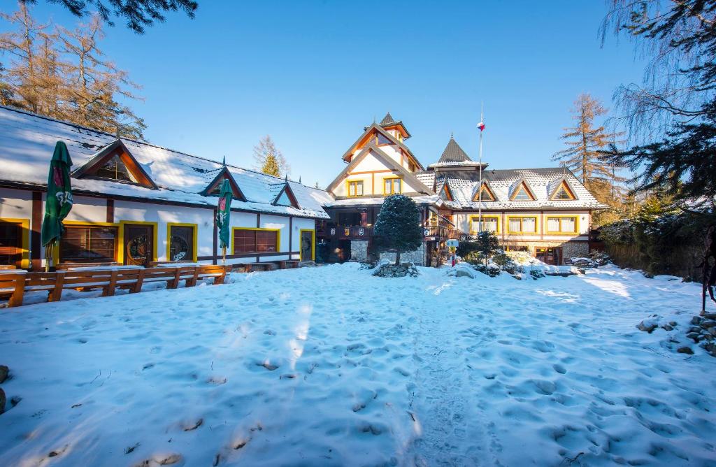 Wellness Vila Astra during the winter