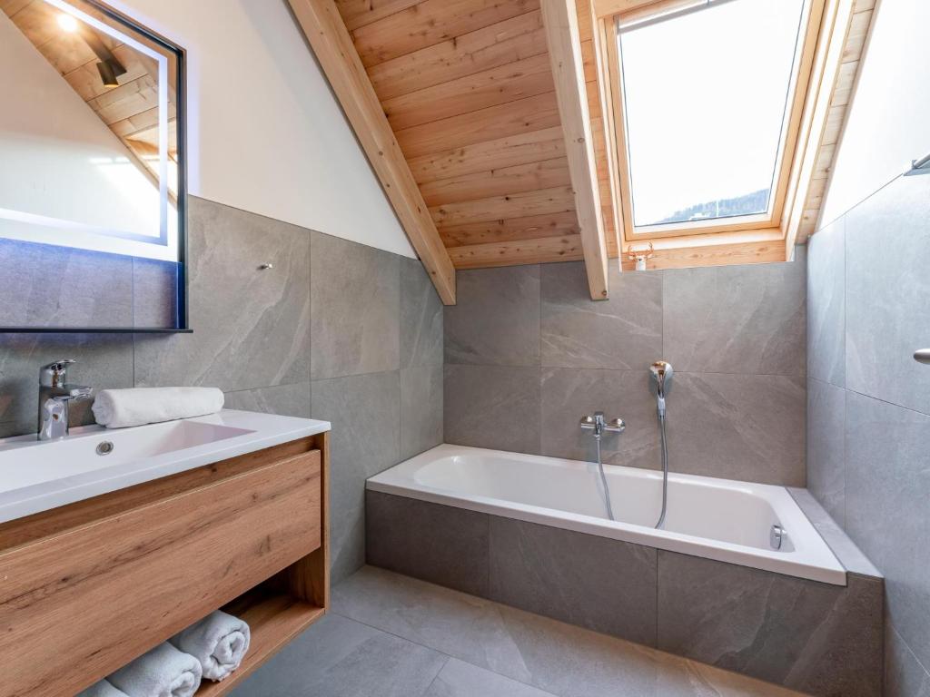 Kúpeľňa v ubytovaní Mountain Chalet Berg-Glück