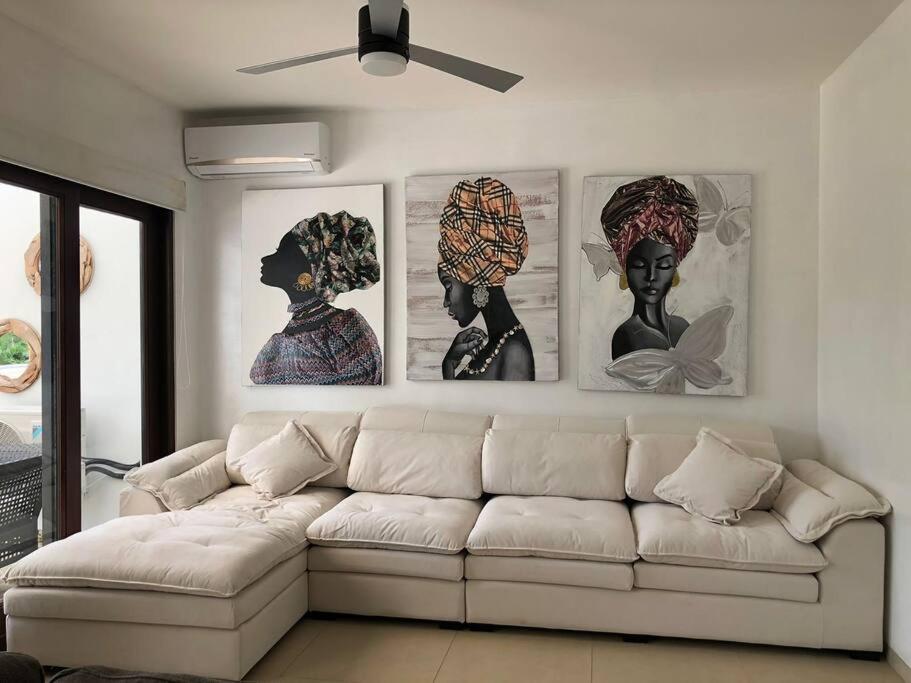 Posezení v ubytování 1 Room Apartment-Green View 8
