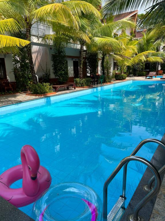 Bazén v ubytování Serenity Garden nebo v jeho okolí