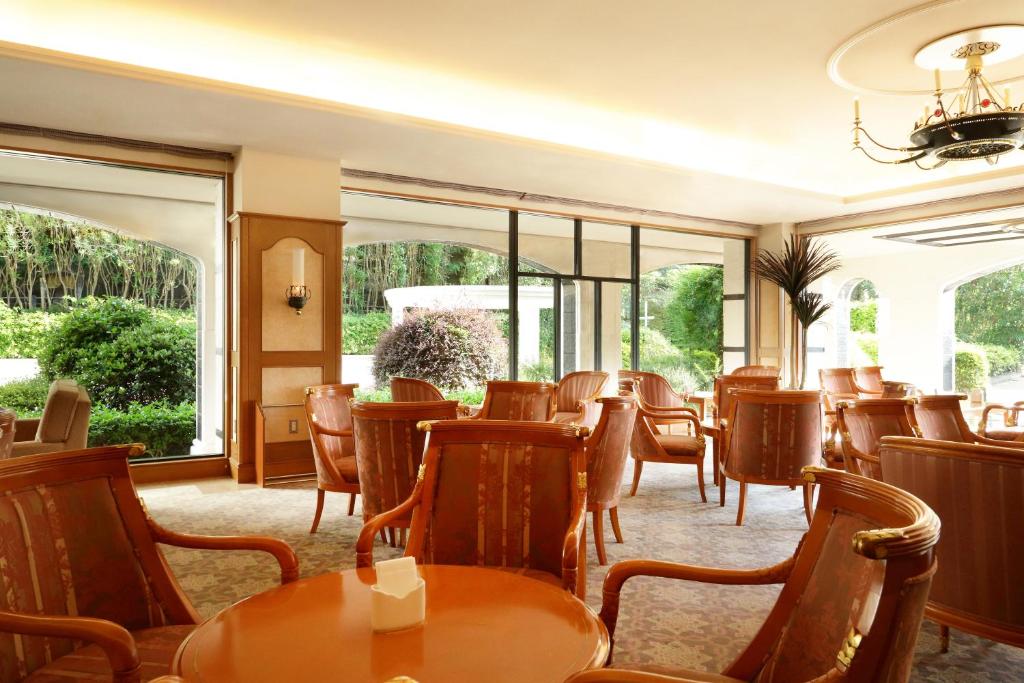 Posezení v ubytování Hofu Grand Hotel