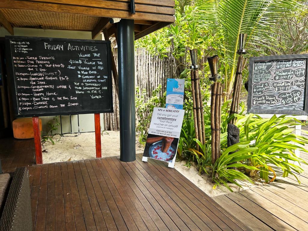 Certifikát, hodnocení, plakát nebo jiný dokument vystavený v ubytování Serenity Island Resort