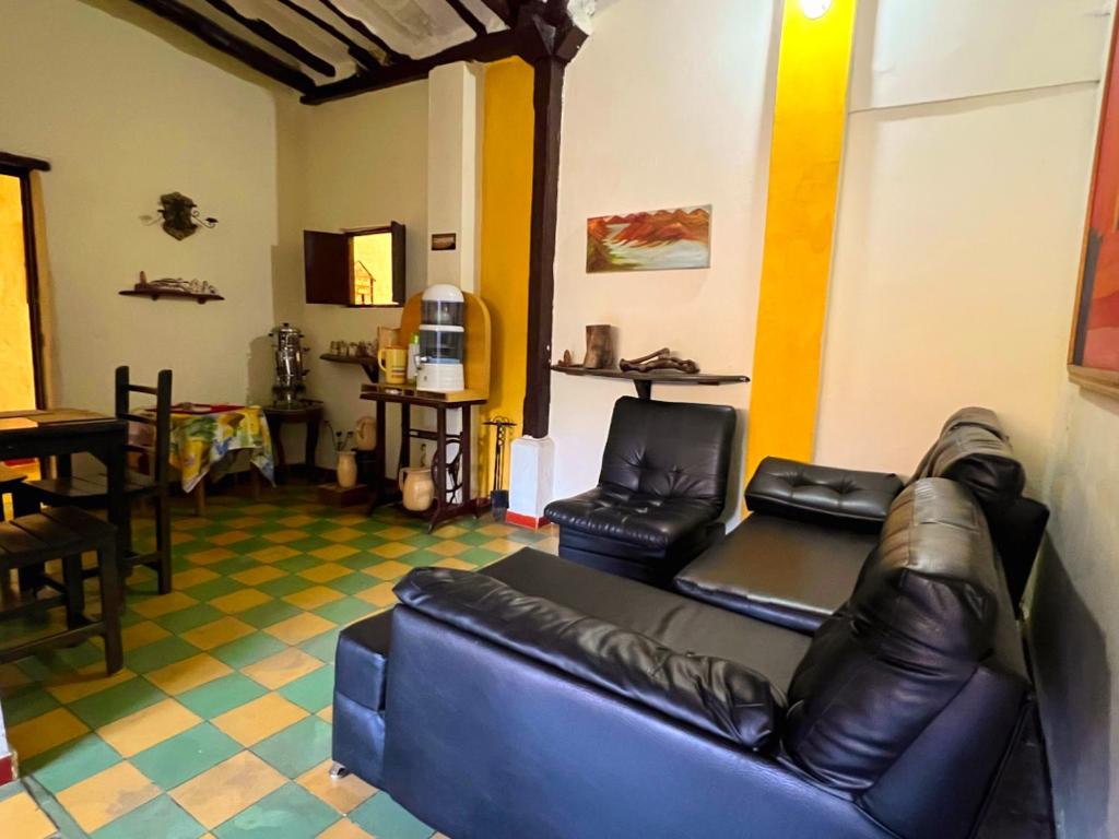 Zona d'estar a Hotel Solárium Posada
