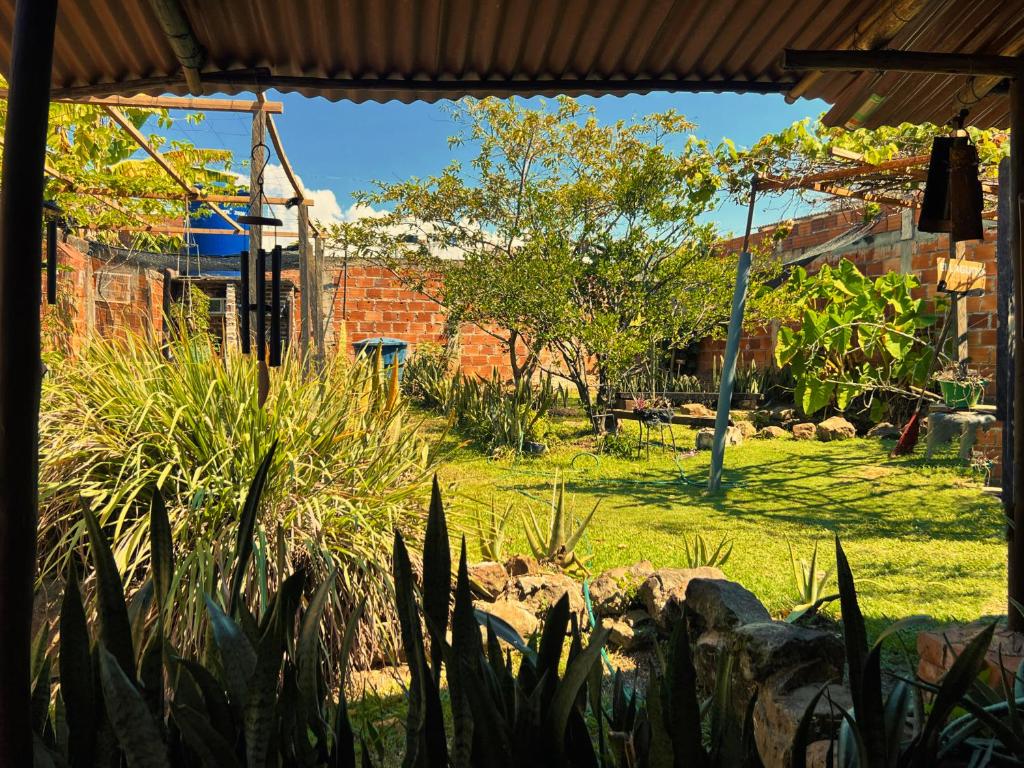 Jardí fora de Hotel Solárium Posada
