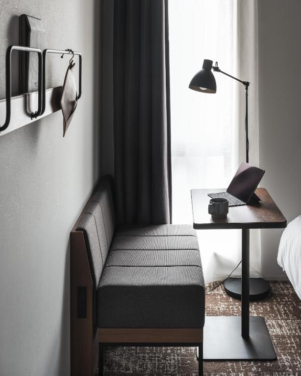 Postel nebo postele na pokoji v ubytování Nest Hotel Osaka Umeda
