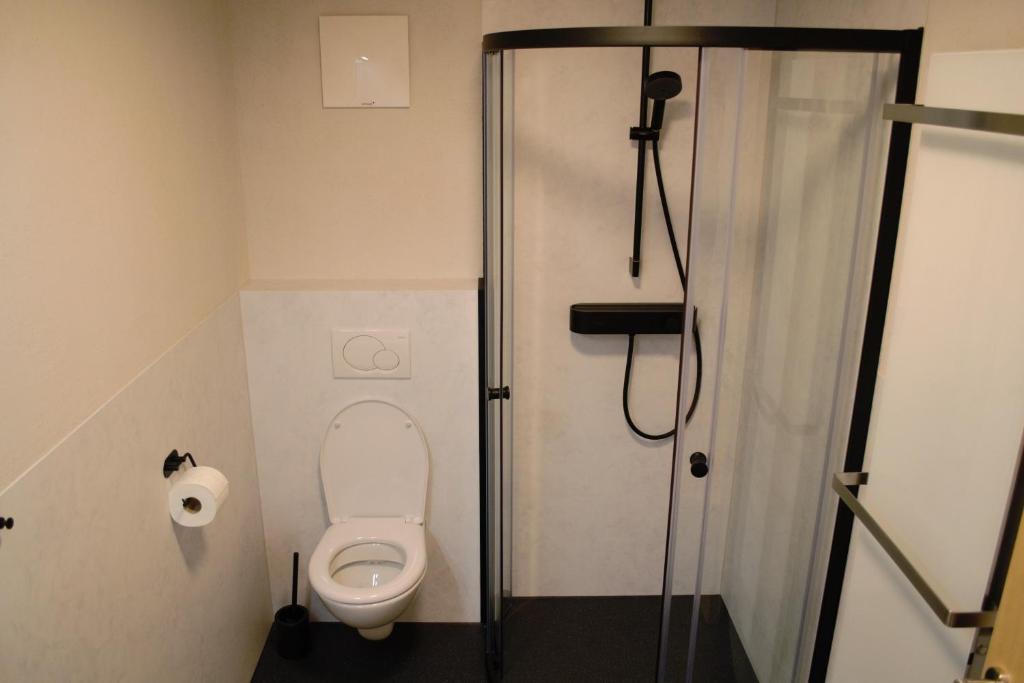 Koupelna v ubytování Ferienwohnung Mian