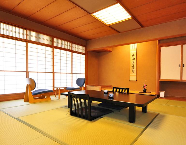 Ryokan Imai的休息区