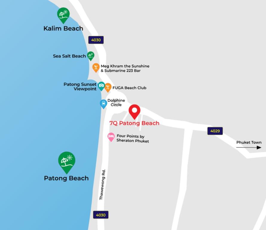 Fotografie z fotogalerie ubytování 7Q Patong Beach Hotel v destinaci Pláž Patong