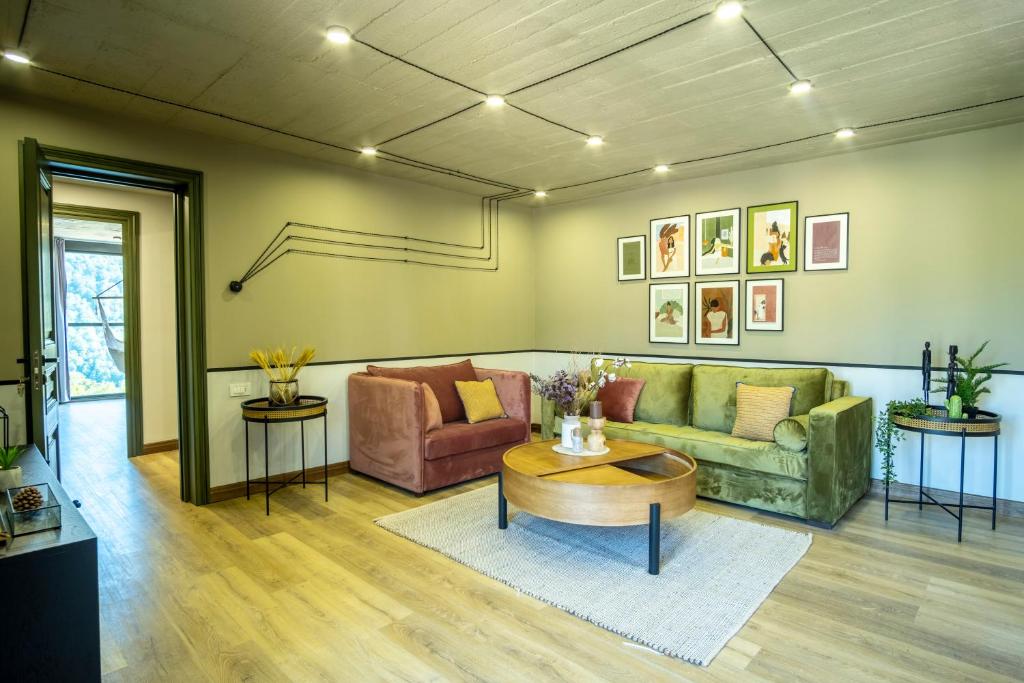 Posezení v ubytování Hover Boutique Hotel