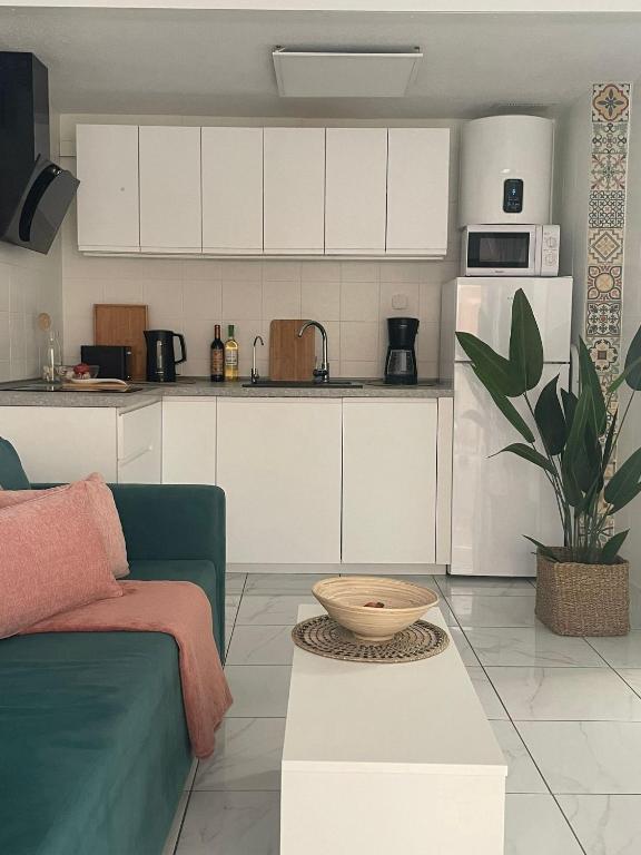 Kuchyňa alebo kuchynka v ubytovaní Apartament Casa Milo playa Los Locos