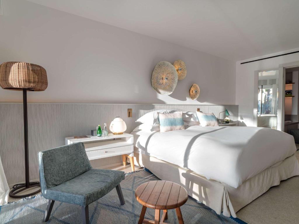 Postel nebo postele na pokoji v ubytování Sofitel Agadir Thalassa Sea & Spa