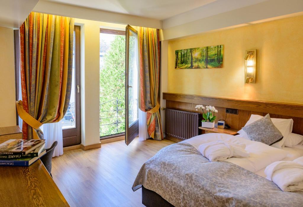 Voodi või voodid majutusasutuse Hotel Brimer toas