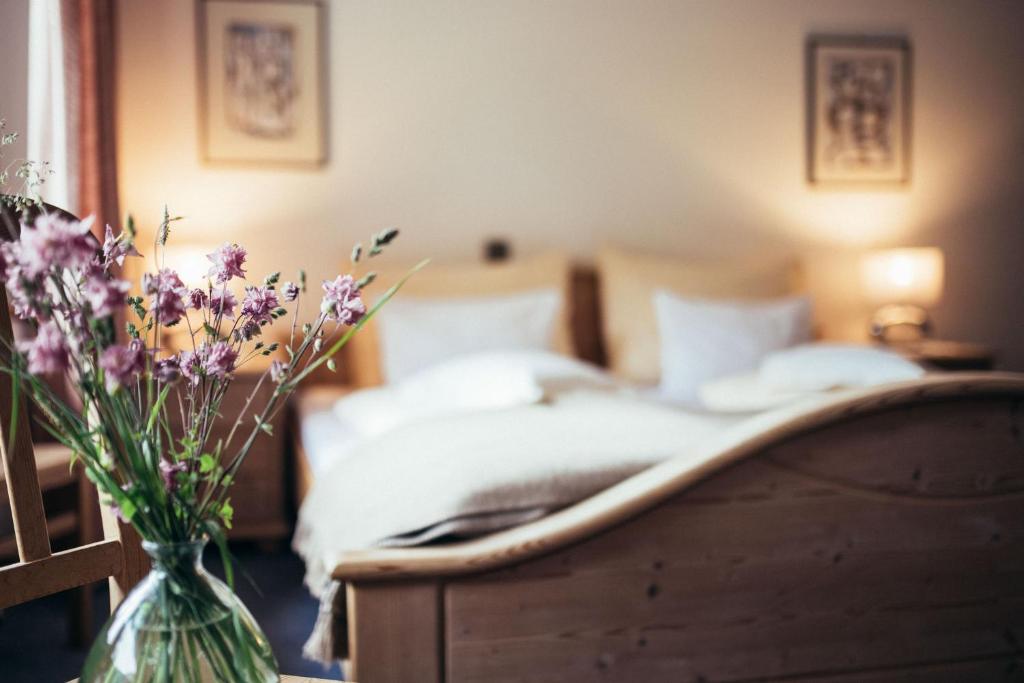 Postel nebo postele na pokoji v ubytování Haus Elisabeth