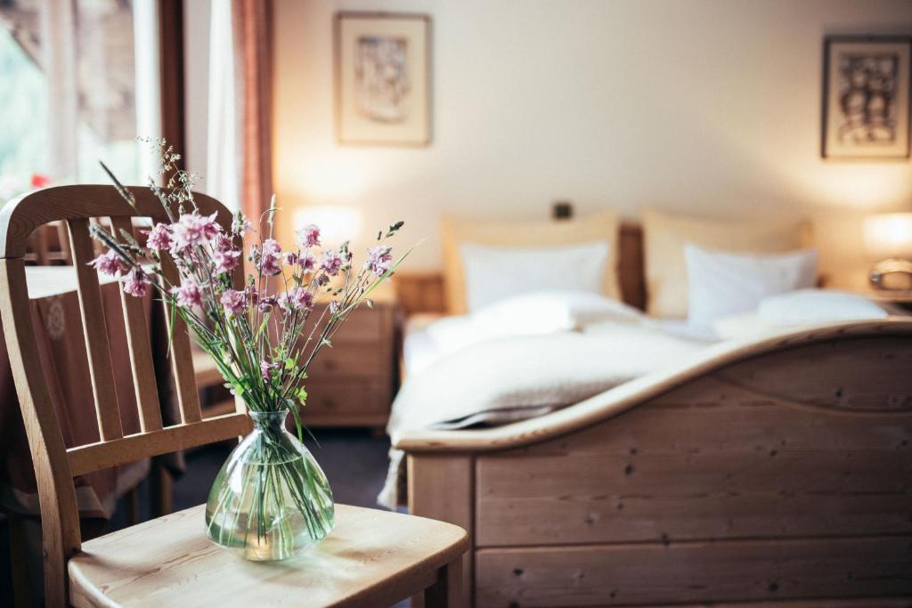 Postel nebo postele na pokoji v ubytování Haus Elisabeth