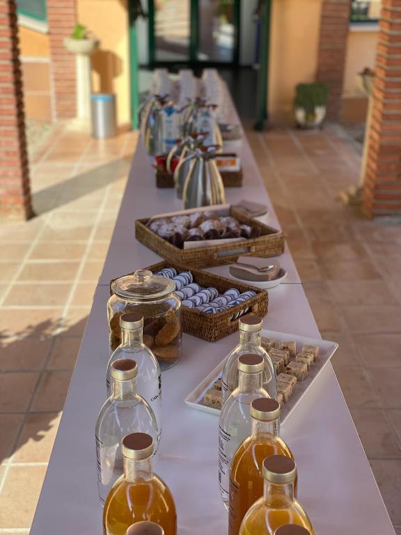 Nápoje v ubytování Casa Santa Elena
