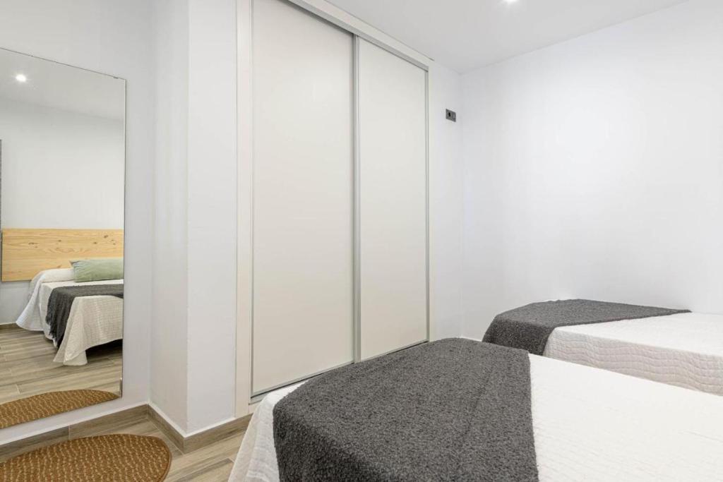 Postel nebo postele na pokoji v ubytování Casa Jabe