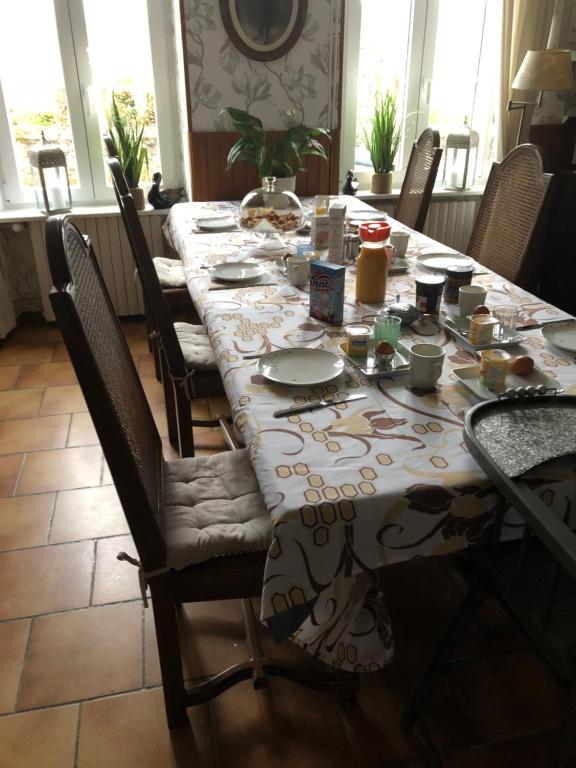 Nourriture dans le B&B/chambre d'hôtes ou à proximité