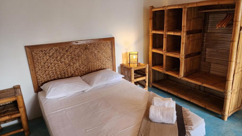 Postel nebo postele na pokoji v ubytování Kinti Guest House