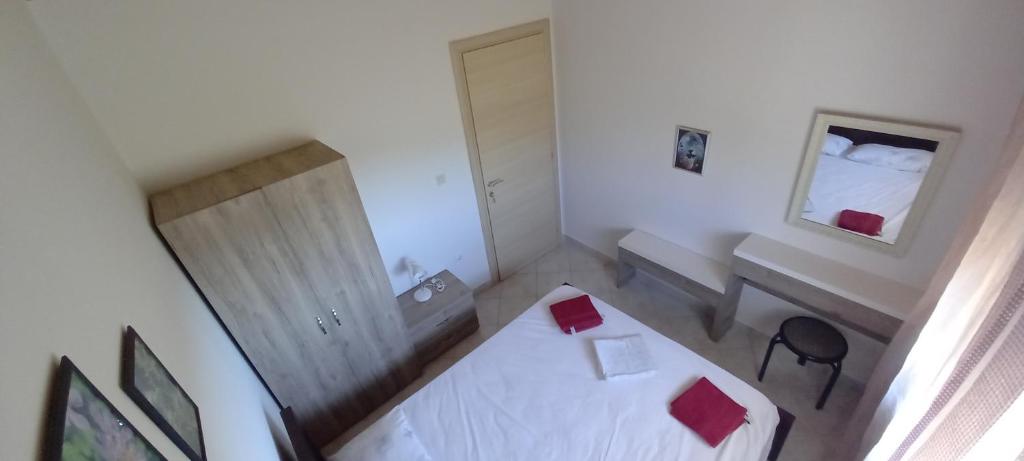 Postel nebo postele na pokoji v ubytování HAUS