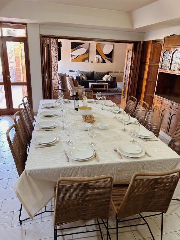 Posezení v ubytování Casa Cedro Mendoza