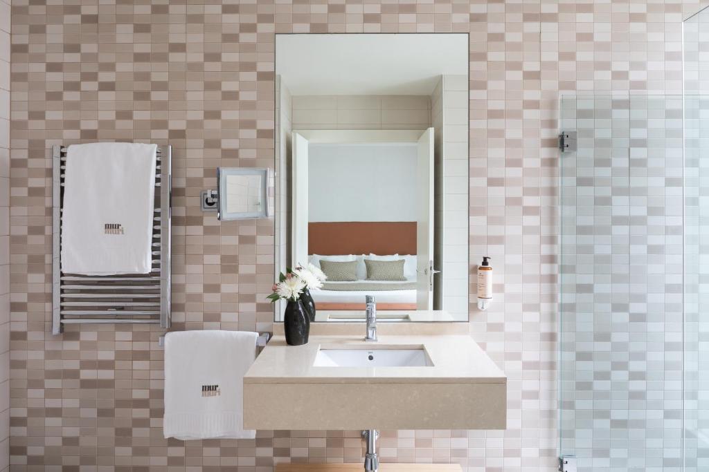 Kúpeľňa v ubytovaní Murmuri Residence Concepció