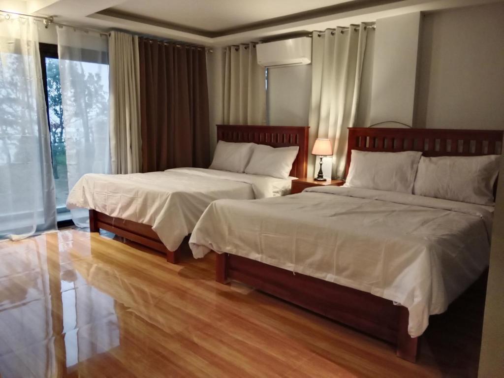 Postel nebo postele na pokoji v ubytování Saffire Beach Resort and Glamping