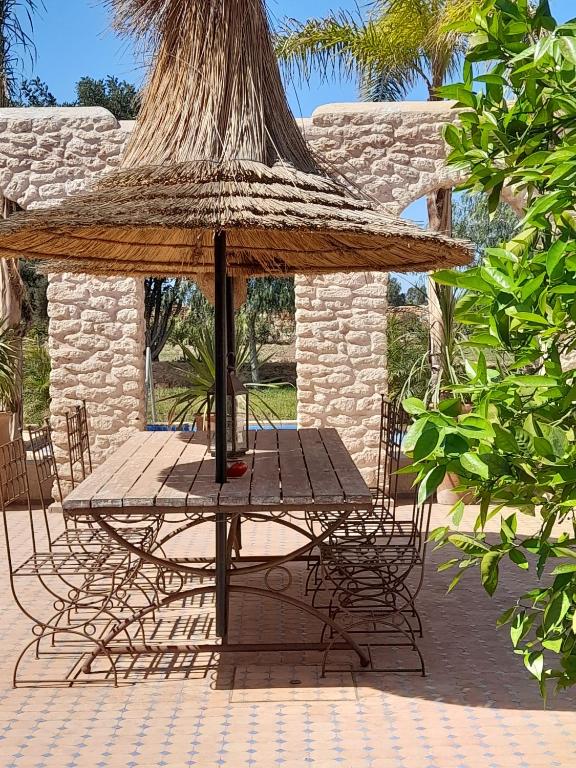 Patio nebo venkovní prostory v ubytování Riad Mamy Wababi