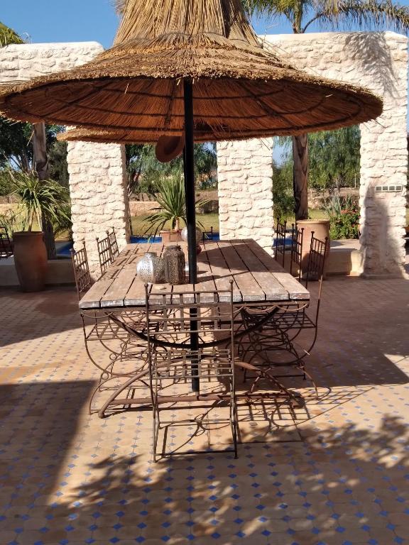 Patio nebo venkovní prostory v ubytování Riad Mamy Wababi