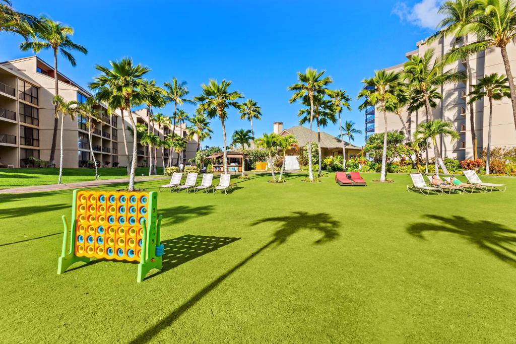Zahrada ubytování Kaanapali Shores 144