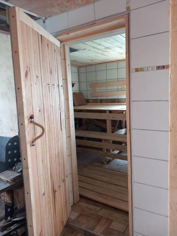Letto o letti a castello in una camera di Guest House SAMSON