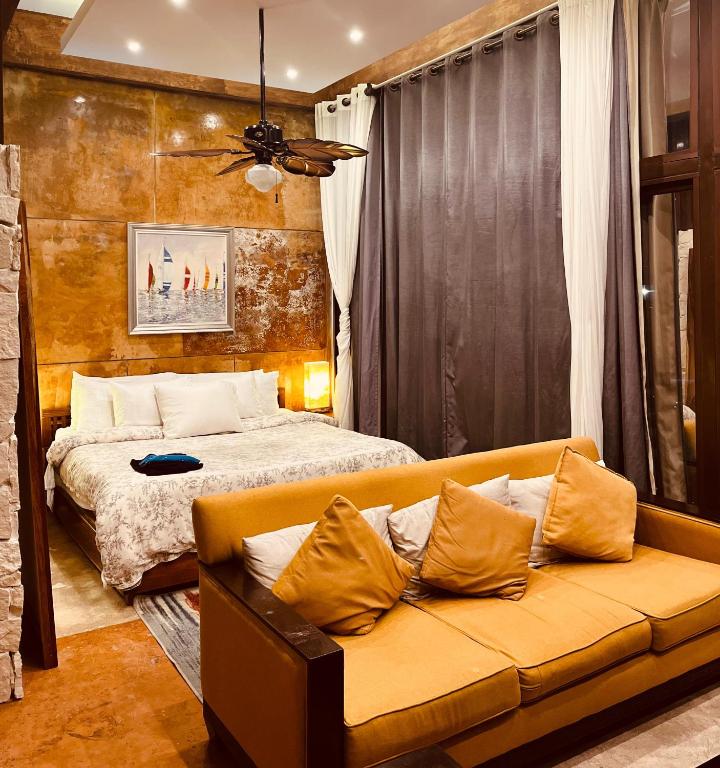 Postel nebo postele na pokoji v ubytování Hotel "Ala Residencias"