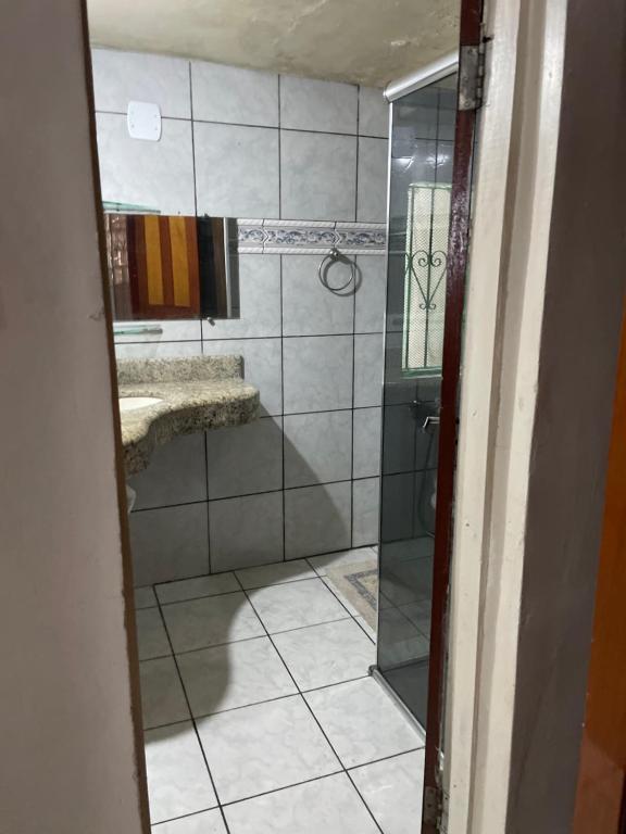 Koupelna v ubytování Casa Edgar