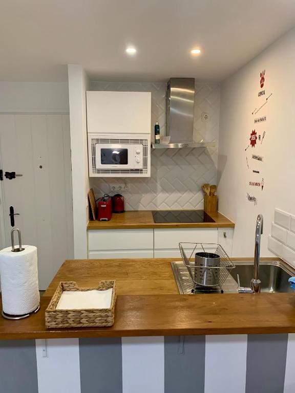 Kuchyňa alebo kuchynka v ubytovaní Apartamento Puerto Deportivo Marbella
