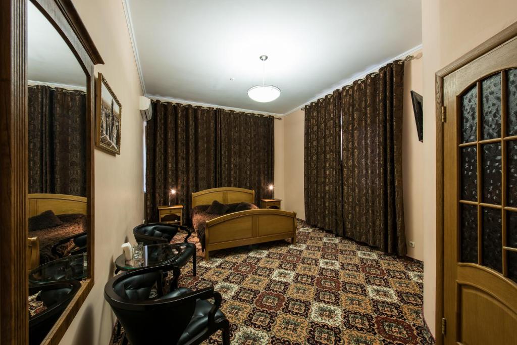 Posezení v ubytování Premium Hotel
