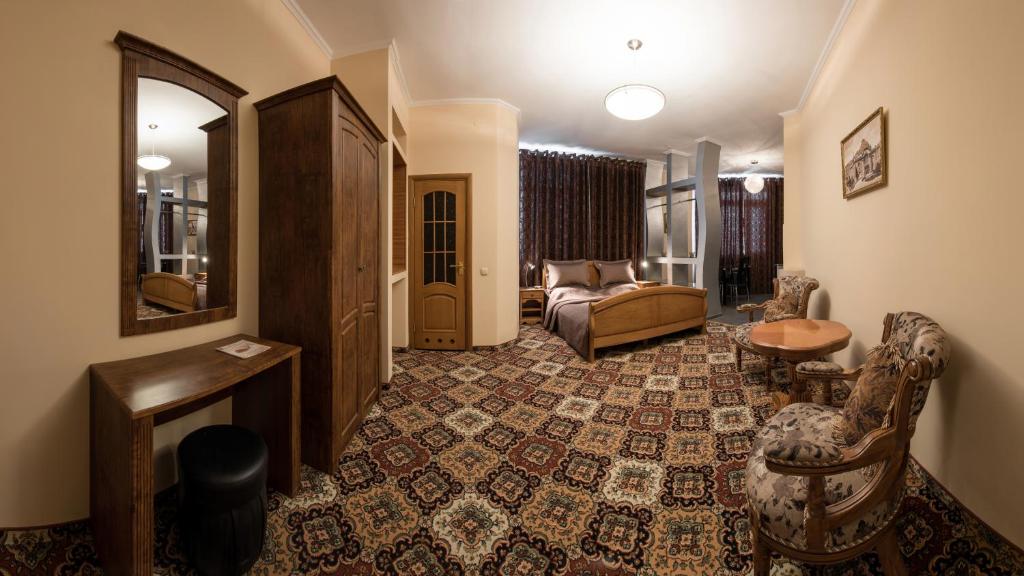 Posezení v ubytování Premium Hotel