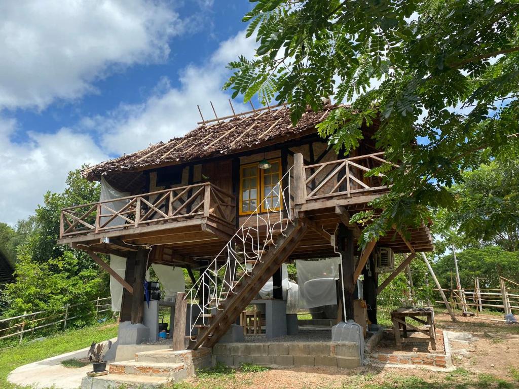 Monsamkien Farmstay - Cottage Con Vista Giardino