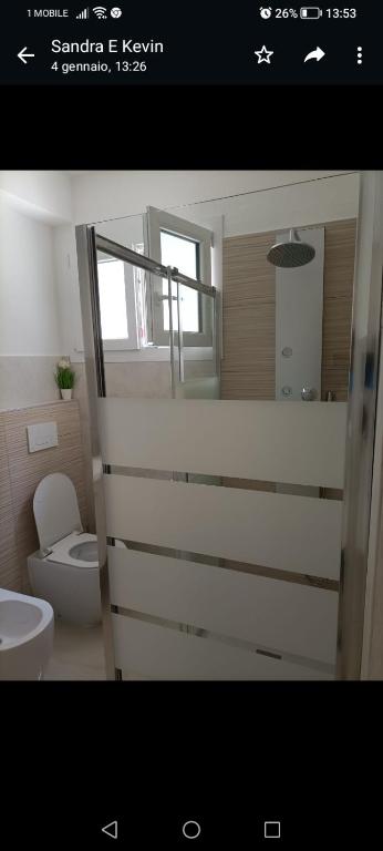 Koupelna v ubytování B & B CANTARANO