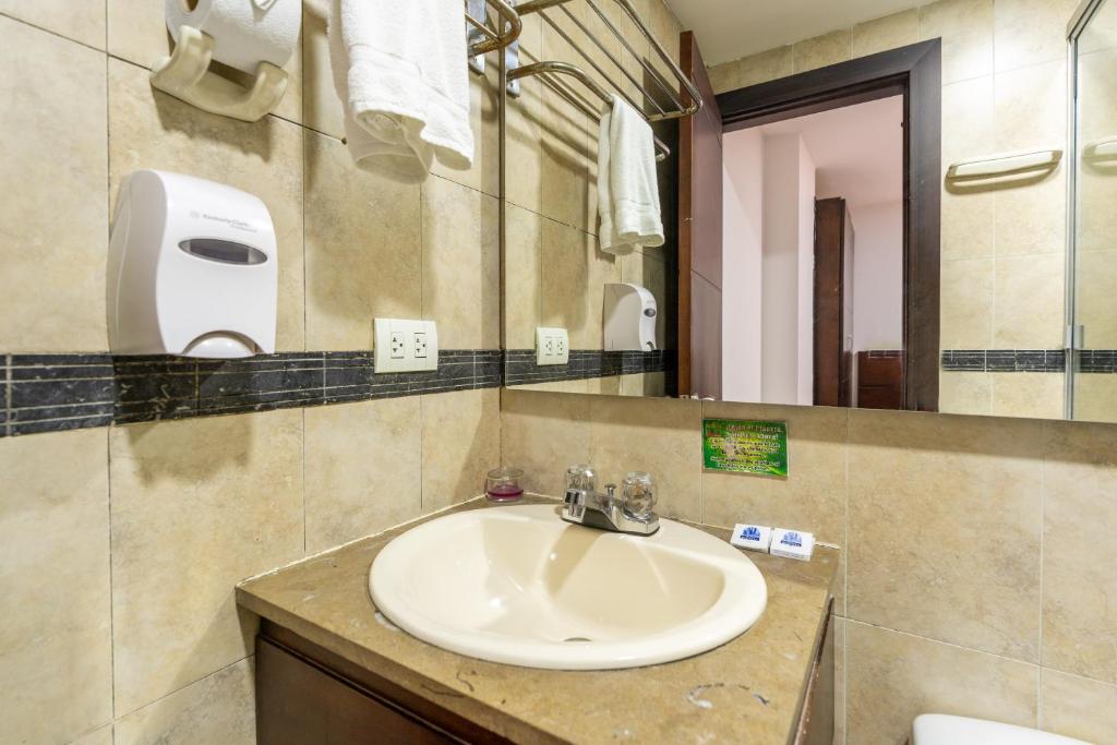 Koupelna v ubytování Hotel Bogota Resort
