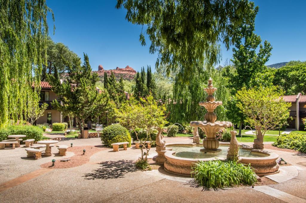 Zahrada ubytování Arroyo Roble Resort at Oak Creek