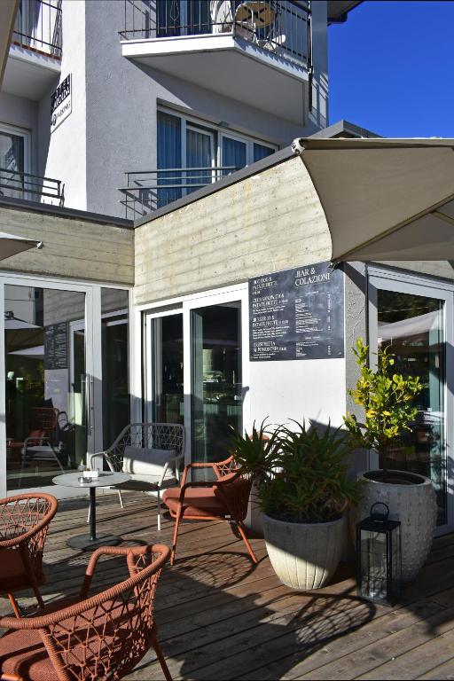 Bygningen som hotellet ligger i
