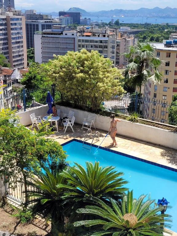 Πισίνα στο ή κοντά στο Hostel Sunrise