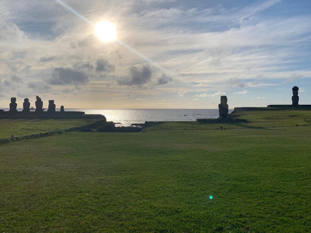 Cabañas moeVarua en Tahai