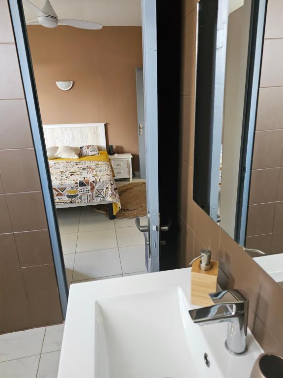 Koupelna v ubytování Villa du marquis avec piscine