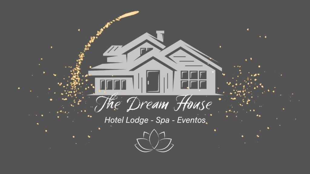 un disegno di una casa dei sogni con brillantini d'oro di The Dream House a Quito