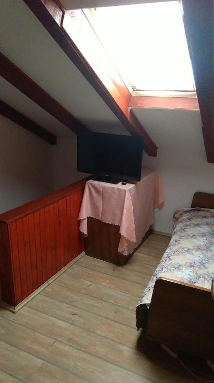 Posteľ alebo postele v izbe v ubytovaní Old town Apartment