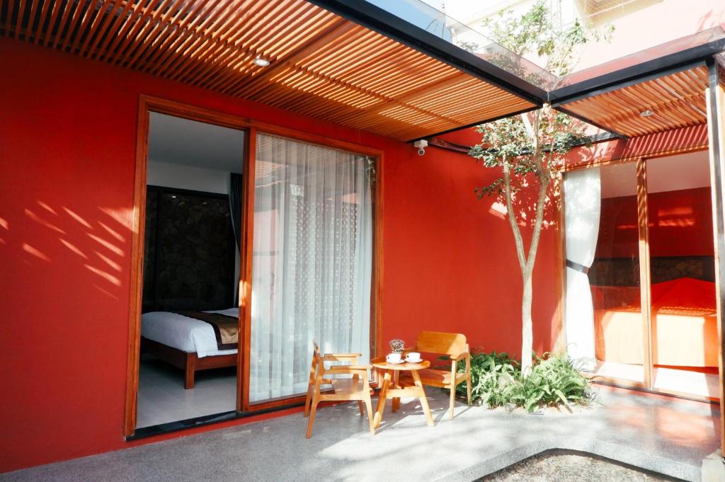 Sân trong/khu vực ngoài trời tại TRUONG PHU HOUSE - HOTEL & APARTMENT