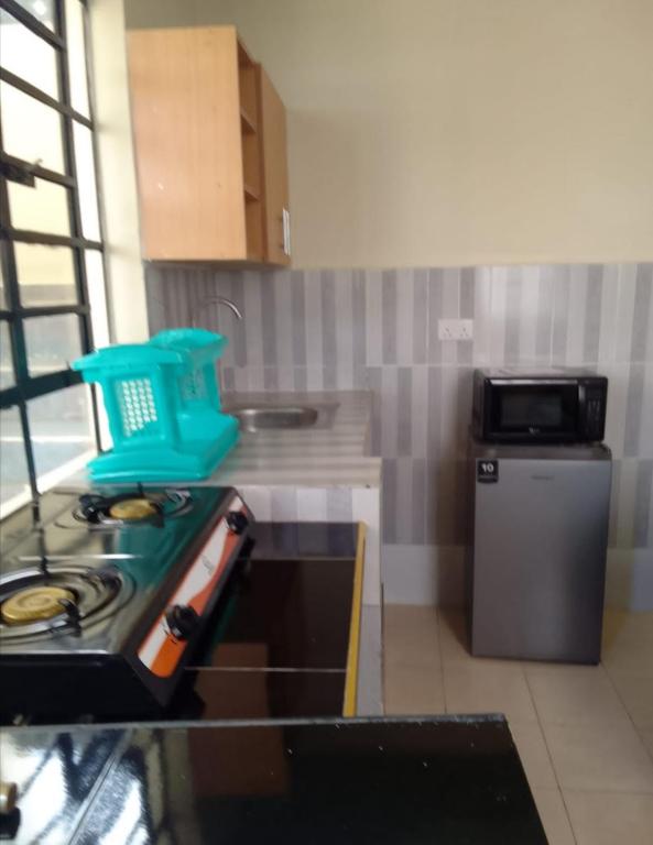 Kuchyň nebo kuchyňský kout v ubytování MAGNOLIA SUITES, Diani Ukunda